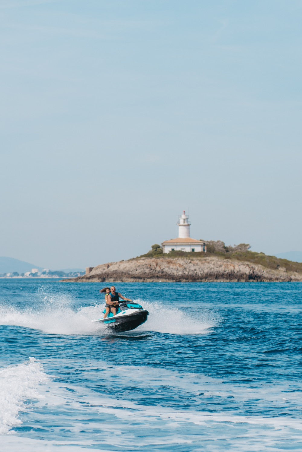 Faro Island and Alcudia Bay