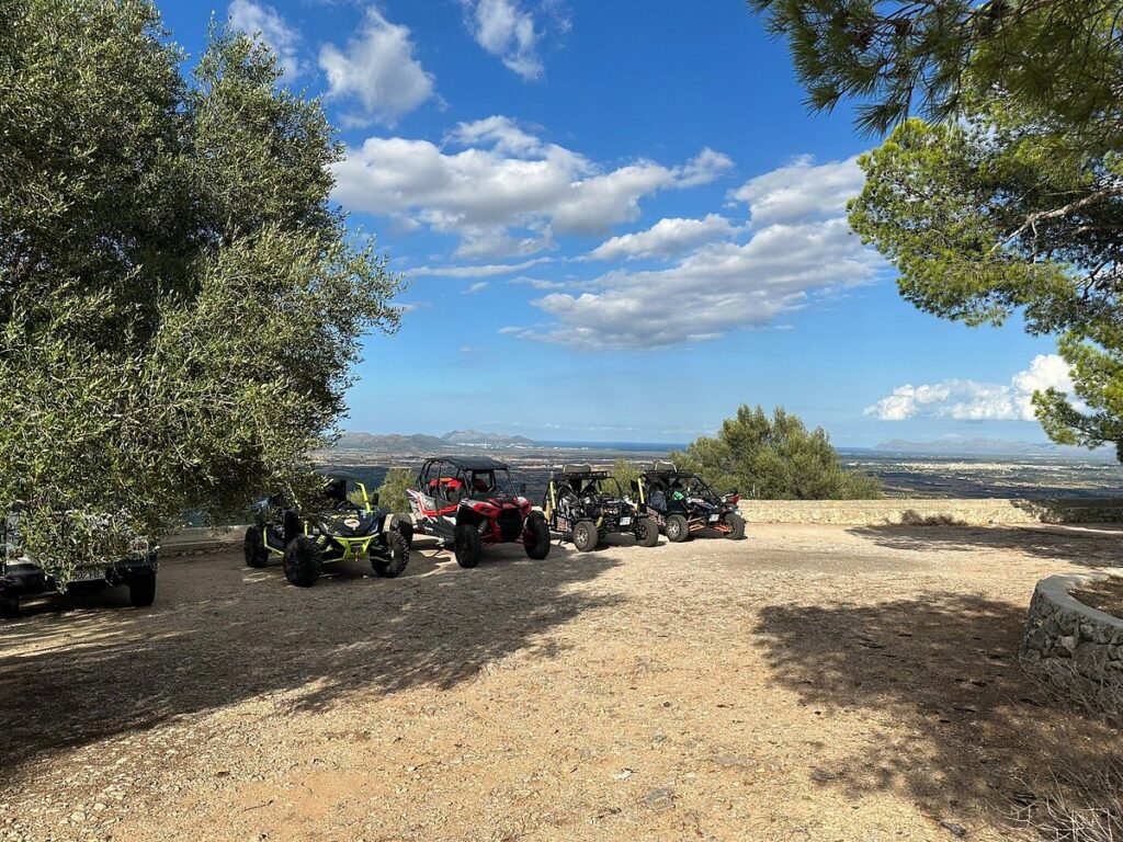 4-seater buggy with automatic transmission 